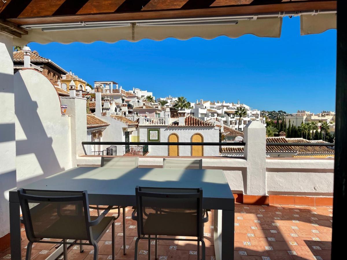 Semidetached Duplex Home At Puebla Aida, Mijas Golf With Pool, Golf And Sea Views Málaga Exterior foto